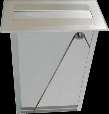 KWC Papierhandtuchspender, RODAN, Edst, 330x445x180 mm, Einbau Von Oben/vorn