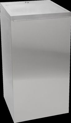 KWC Abfallbehälter, RODAN, Edelstahl, 275x609x207 mm, Aufputz, Ca. 30 l