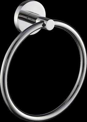 KWC Handtuchring, FIRMUS, Edelstahl, 187x210x65 mm, AP, Hochglanz