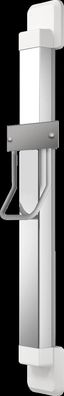 KWC Höhenverst, F5, für. Haartrockner, 250x1200x140 mm, Silber/weiß