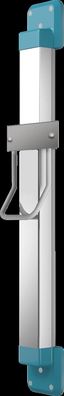 KWC Höhenverst, F5, für. Haartrockner, 250x1200x140 mm, Silber/perlenzian