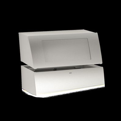 KWC Klappdeckelaufsatz, Stratos, Edelstahl, 399x185x229 mm