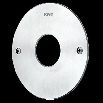 KWC Abdeckplatte, A3000open, Edst, Rund, D: 136 mm, für Sensoraufnahme