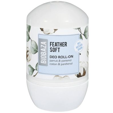 Biobaza, federweich, Baumwolle, Antitranspirant, Deo-Roll-On, für Damen, 50 ml