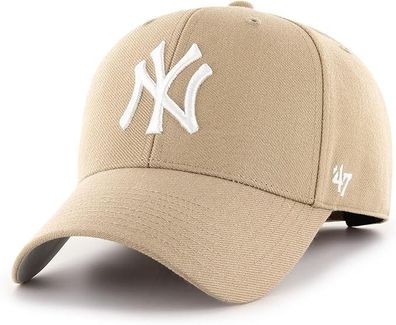 MLB New York Yankees NY Cap Basecap Baseballcap MVP beige Kappe 191812409539