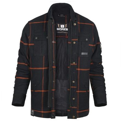 Bores Motorradhemd Lumberjack Premium Plus Bortexx Herren Schutzlevel AAA