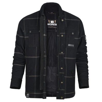 Bores Motorradhemd Lumberjack Premium Plus Bortexx Herren Schutzlevel B