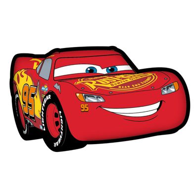Disney Cars Lightning McQueen Dekokissen Kinder Kuschelkissen Charakter Kissen