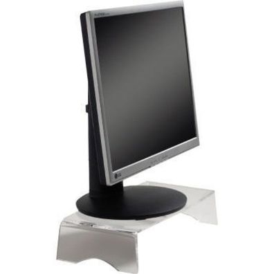 BakkerElkhuizen Monitorständer Q-riser 90 1Stufe transp