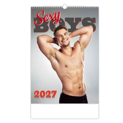 Erotik Kalender 2027 - Sexy Boys - Kalender - 31,5 x 45 cm mit Spiralbindung