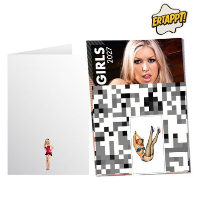 Orion Hot Girls Pin Up Kalender 2027 DIN A3, Erotikmagnet Ahoi Girl