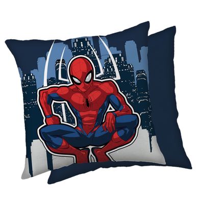 Marvel Spider-Man Blue 07 Sofakissen Dekokissen 40 × 40 cm mit Füllung