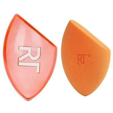 Real Techniques Miracle Teintschwamm & Aufbewahrungs-Etui - Make-up Schwamm mit