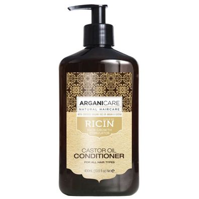 Arganicare, Ricin, Haarspülung, zur Wachstumsstimulation, 400 ml