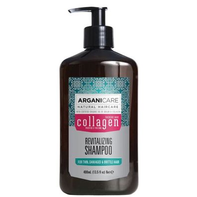 Arganicare, Kollagen, Haarshampoo, revitalisierend, 400 ml