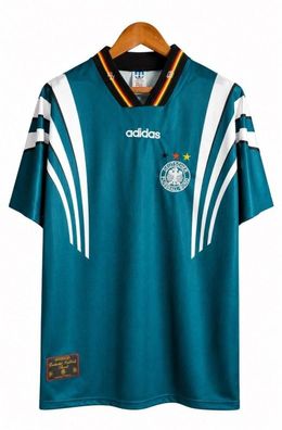 Adidas DFB Deutschland Retro Auswärtstrikot Fußball EM 1996 Dunkelgrün S-XXL