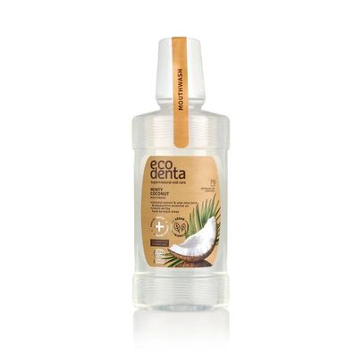 Ecodenta, Mundwasser, Minty Coconut, Frischer Atem, 250 ml