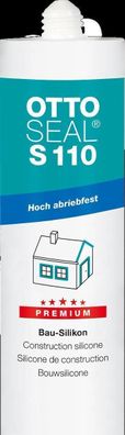 Ottoseal S 110 Premium-Bau-Silikon 310ml schwarz