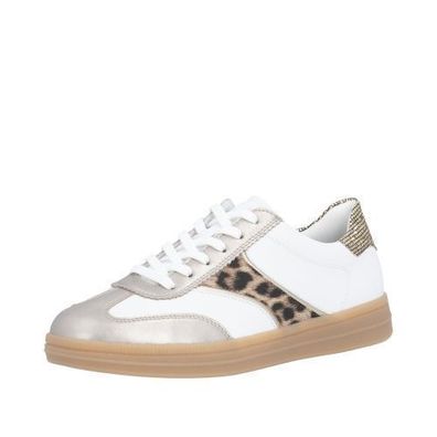Remonte Sneaker - Weiß / Gold Leder
