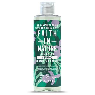 Faith In Nature, Rosmarin, Haarshampoo, stimulierend, 400 ml