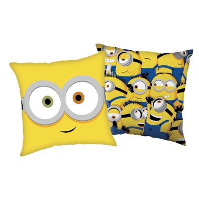 Minions 1 Stück Watch Me Kissen Dekokissen Kuschelkissen mit doppelseitigem Druck