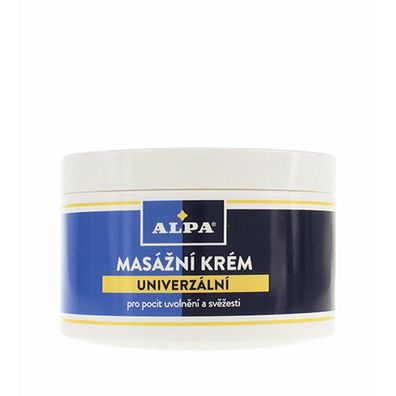 Alpa Universal-Massagecreme ein Gefühl der Entspannung 250ml