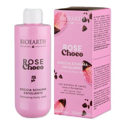 Rose Choco, reinigendes und peelendes Duschgel, für alle Hauttypen, 250 ml