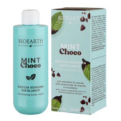 Mint Choco, reinigendes und peelendes Duschgel, für alle Hauttypen, 250 ml