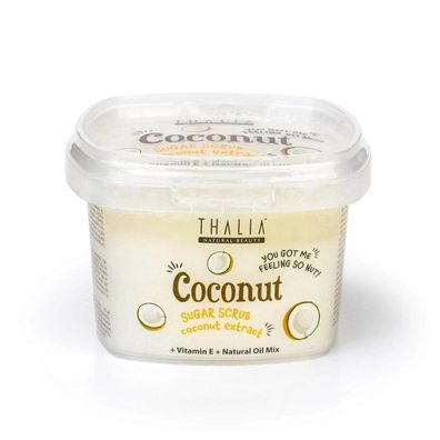 Thalia Natural Beauty, Kokosnuss, glättendes Körperpeeling, 300 ml