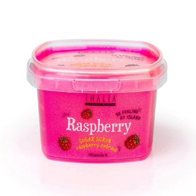 Thalia Natural Beauty, Himbeere, glättendes Körperpeeling, 300 ml