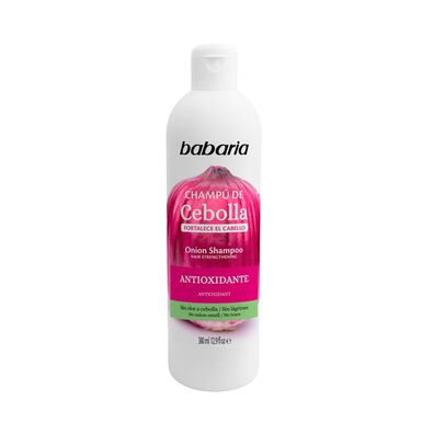 Babaria, Zwiebel, Haarshampoo, antioxidativ und stärkend, 380 ml