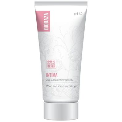Biobaza, Intima, Natürliche Inhaltsstoffe, Intimwaschgel, 30 ml