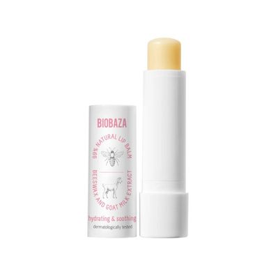 Biobaza, Bees & Goats, Feuchtigkeitsspendender Lippenbalsam, 4,5 g