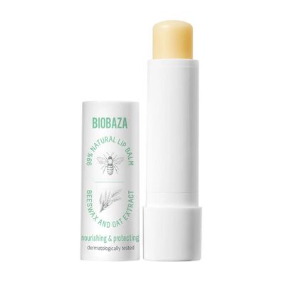 Biobaza, Bienenhonig & Hafermilch, pflegender Lippenbalsam, 4,5 ml