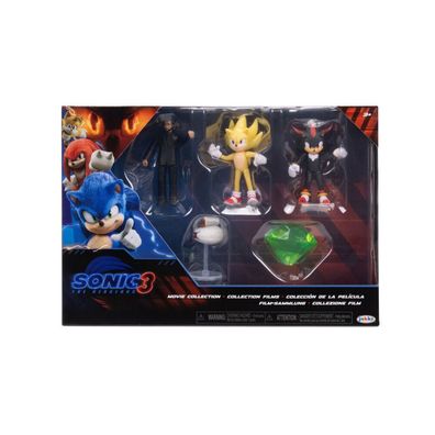 Sonic 3 Wave 1 Packung mit 5 Figuren, 6 cm