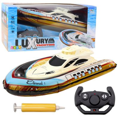 Leantoys RC-Yacht mit LED-Licht