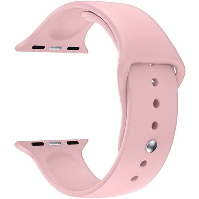 Silikonarmband für Apple Watch - Rosa 38/40/41 mm - S/M