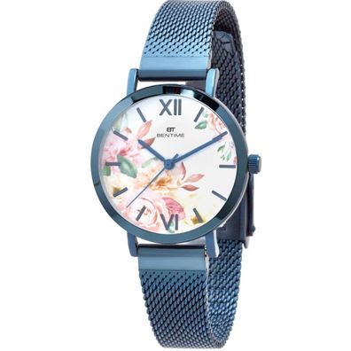 Bentime Damen-Blumenarmbanduhr 008-9MB-PT610119E