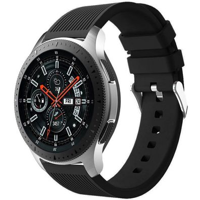 Silikonband für Samsung Galaxy Watch - Schwarz 22 mm