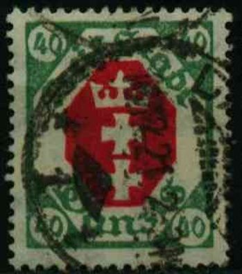 DANZIG 1921 Nr 79X gestempelt X0F405E