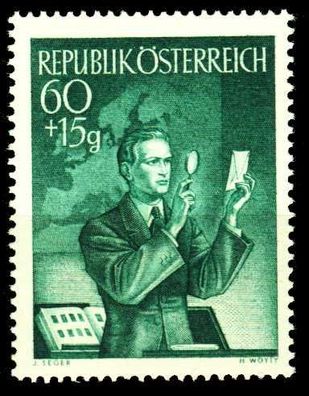 Österreich 1950 Nr 957 postfrisch S86975A
