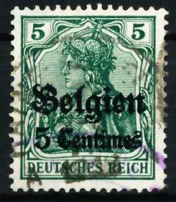 BES 1WK LP Belgien Nr 2 gestempelt X629B0E