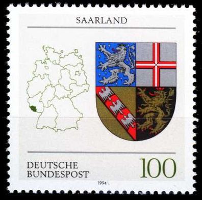 BRD 1994 Nr 1712 postfrisch S50B836