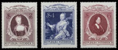 Österreich 1980 Nr 1638-1640 postfrisch S598486