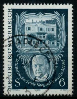 Österreich 1978 Nr 1578 zentrisch gestempelt X80D696