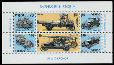 Schweden Block 8-FN39 postfrisch S022B3E