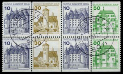 BERLIN Heftchenblatt Nr HB 19 zentrisch gestempelt X8C253A
