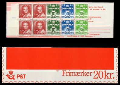 Dänemark Markenheft Nr MH 38 postfrisch S02D5D2