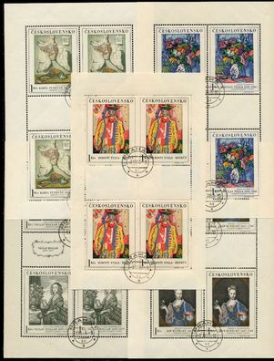 CSSR Nr 1668KB-1672KB zentrisch gestempelt Kleinbg S046202