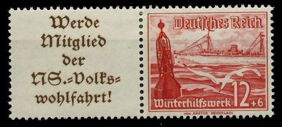 D-REICH Zusammendruck Nr W127 ungebraucht 3ER STR X7A3EE6